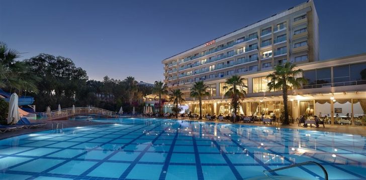rinkitės viešbutį LYCUS BEACH HOTEL kelionei į Turkija