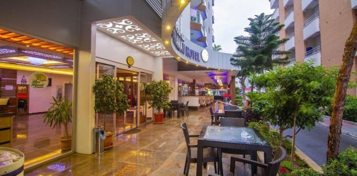 viešbutis KLEOPATRA BLUE HAWAII įsikūręs Turkija. 
