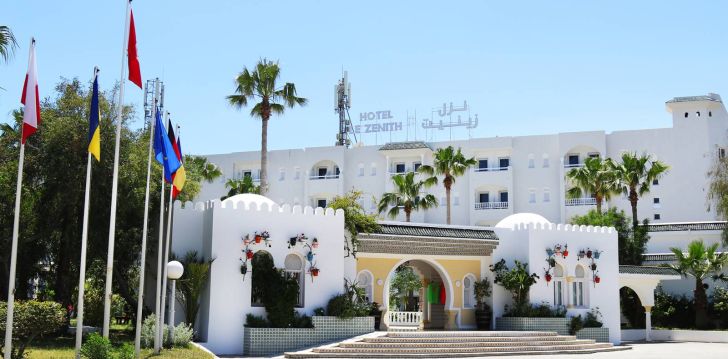 Atostogos Tunise su viskas įskaičiuota ir daugybe pramogų viešbutyje 3* ZENITH HOTEL! 1
