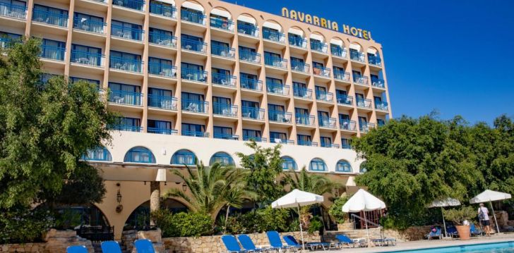 Planuoji kelionę į Kipras? apsistokite 3 viešbutyje NAVARRIA HOTEL. 