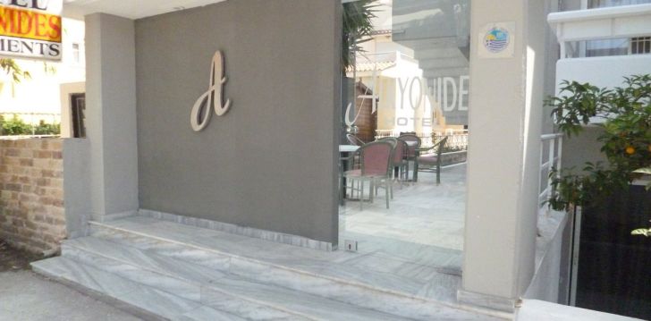 Viešbutis ALKOYONIDES HOTEL (ADULTS ONLY) įsikūręs Graikija.
