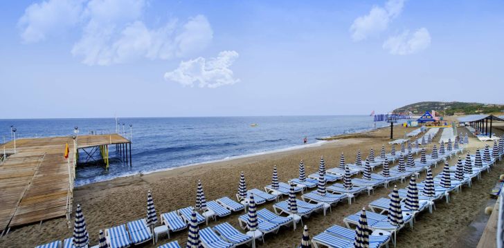 tavęs laukia poilsis Turkija įsikūrusiame BEACH CLUB DOGANAY