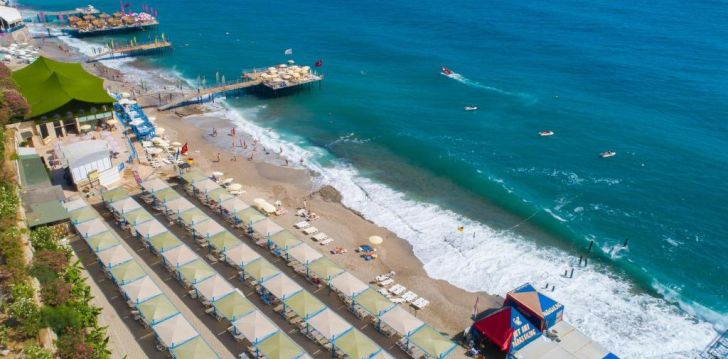 tavęs laukia poilsis Turkija įsikūrusiame BEACH CLUB DOGANAY