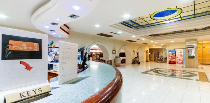 TOPAZ HOTEL - klientų vertinamas, kaip geras kainos ir kokybės santykis. 