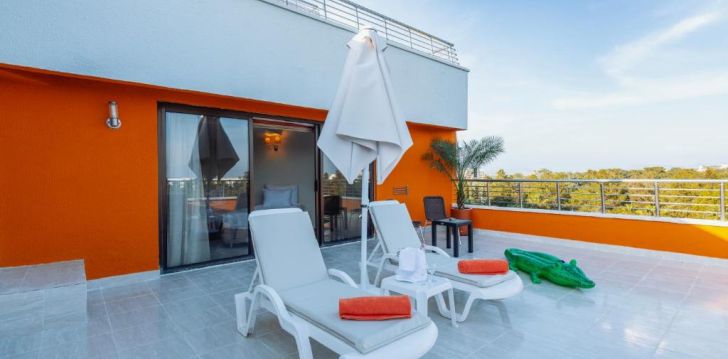 apgyvendinimas 5* MEGASARAY RESORT SIDE