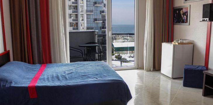 Atostogos 3* išskirtinio interjero viešbutyje ROCK HOTEL FIRST LINE viešbutyje, Sakartvele! 3