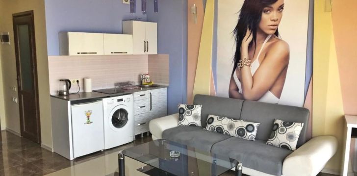Atostogos 3* išskirtinio interjero viešbutyje ROCK HOTEL FIRST LINE viešbutyje, Sakartvele! 5