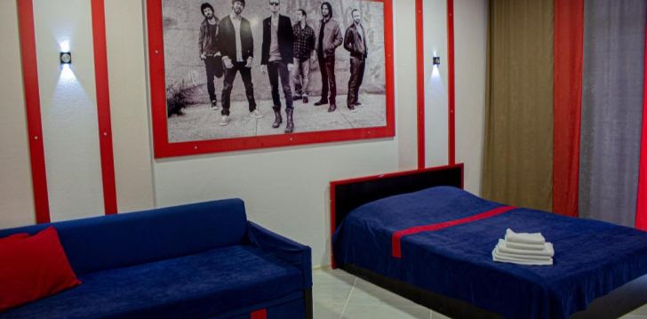 tavo atostogos prasideda viešbutyje ROCK HOTEL FIRST LINE