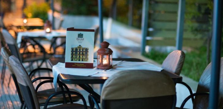 Apsistokite DELPHI ART HOTEL viešbutyje už gerą kainą. 