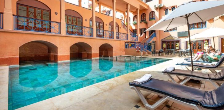 apsistokite OUDAYA HOTEL viešbutyje už gerą kainą. 