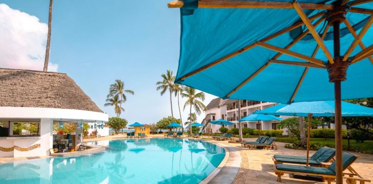 Viešbutis NUNGWI BEACH RESORT BY TURACO įsikūręs Zanzibaras.