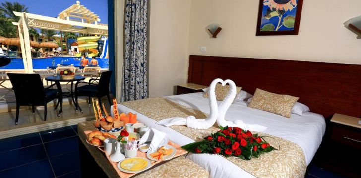 tavęs laukia poilsis Egiptas įsikūrusiame MIRAGE BAY RESORT & AQUA PARK