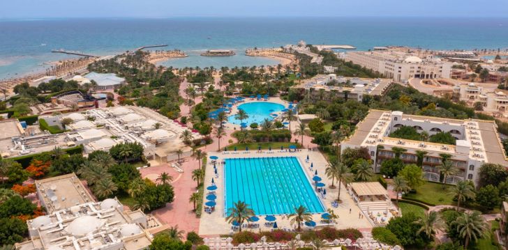DESERT ROSE RESORT HURGHADA - klientų vertinamas, kaip geras kainos ir kokybės santykis. 