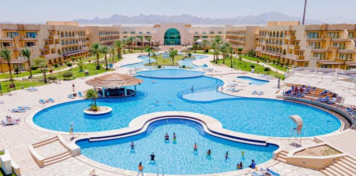 apsistokite MOVENPICK WATERPARK RESORT & SPA SOMA BAY viešbutyje už gerą kainą. 