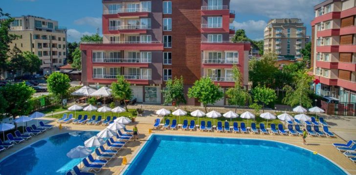 Planuoji kelionę į Bulgarija? apsistokite 4 viešbutyje ASTERIA FAMILY SUNNY BEACH.