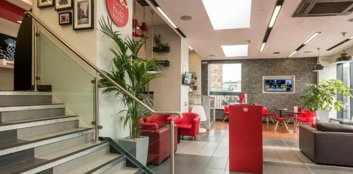 apsistokite HUB BY PREMIER INN EDINBURGH HAYMARKET viešbutyje už gerą kainą. 