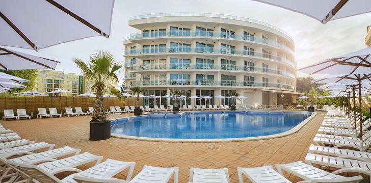 HOTEL CALYPSO SUNNY BEACH - klientų vertinamas, kaip geras kainos ir kokybės santykis. 