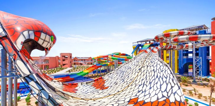 planuoji kelionę į Egiptas? apsistokite 4 viešbutyje ALBATROS JUNGLE AQUA PARK.