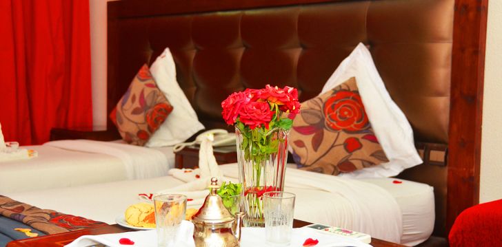 viešbutis OMEGA HOTEL įsikūręs Marokas.
