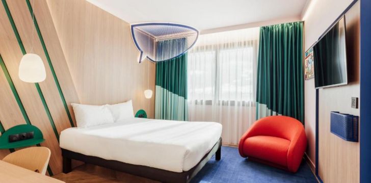 tavęs laukia poilsis Ispanija įsikūrusiame IBIS STYLES MADRID CITY LAS VENTAS