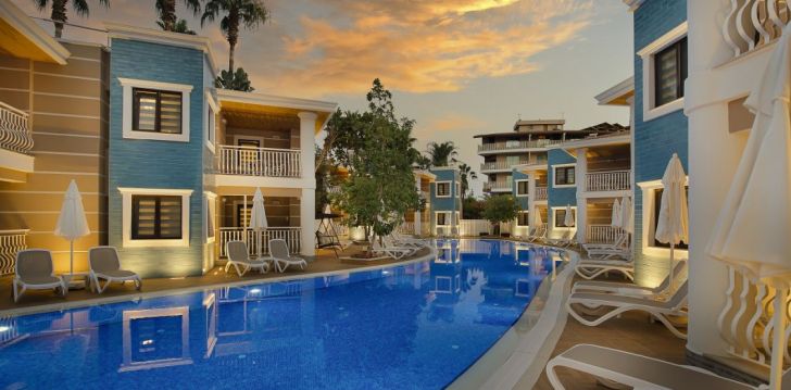 atostogos Turkija – apsistokite viešbutyje QUATTRO FAMILY CLUB DEM HOTEL