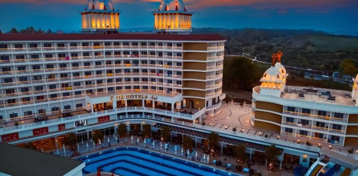 tavo atostogos prasideda viešbutyje OZ HOTELS SUI