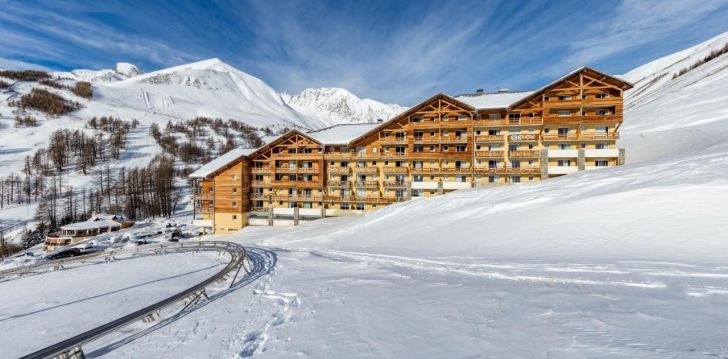 Viešbutis Val d'Allos apartamentų viešbutis įsikūręs Prancūzija.