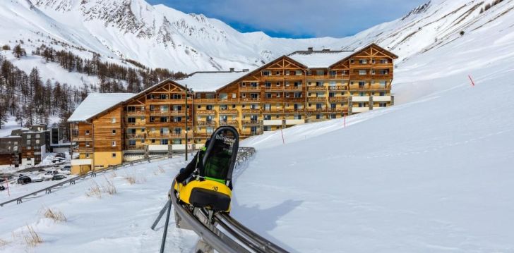 Val d'Allos apartamentų viešbutis - klientų vertinamas, kaip geras kainos ir kokybės santykis.