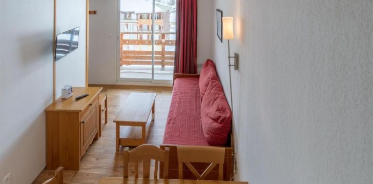 Patogus viešbutis jūsų kelionei – 3* Val d'Allos apartamentų viešbutis