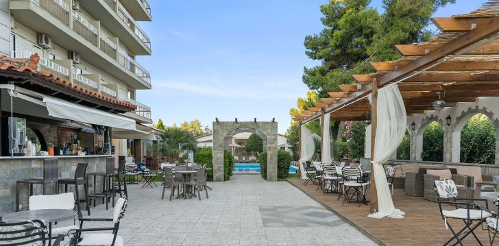 geras kainos ir kokybės santykis atostogoms - viešbutis STEFANIA BEACH RESORT