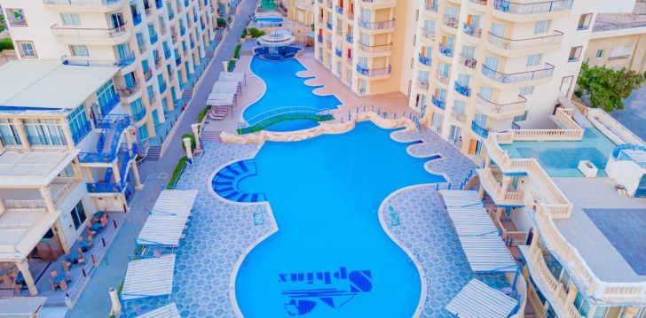 apsistokite KING TUT AQUA PARK BEACH RESORT HURGHADA viešbutyje už gerą kainą.