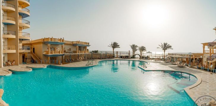 patogus viešbutis jūsų kelionei – 4* KING TUT AQUA PARK BEACH RESORT HURGHADA