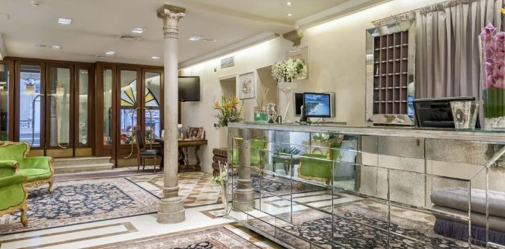 Viešbutis HOTEL CA' DEI CONTI įsikūręs Italija.