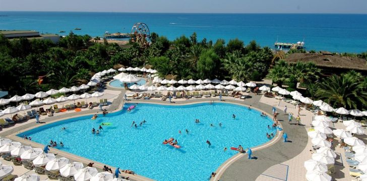 tavęs laukia poilsis Turkija įsikūrusiame DELPHIN DELUXE RESORT