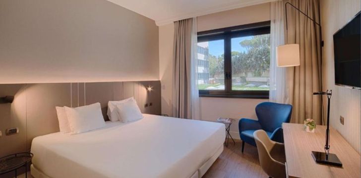geras kainos ir kokybės santykis atostogoms - viešbutis NH ROMA VILLA CARPEGNA