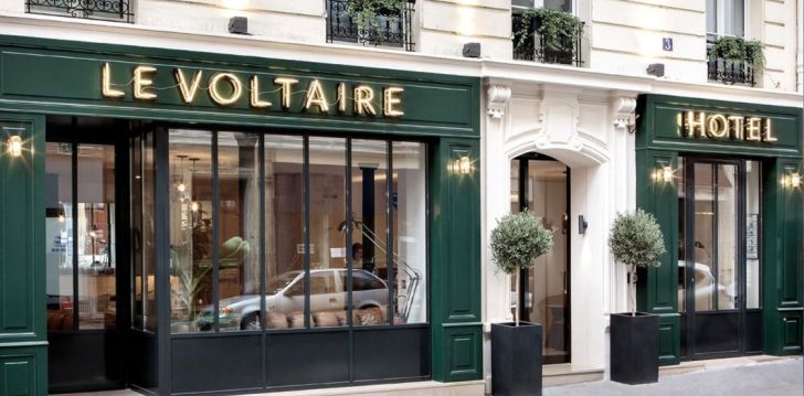 tavo atostogos prasideda viešbutyje NEW HOTEL LE VOLTAIRE