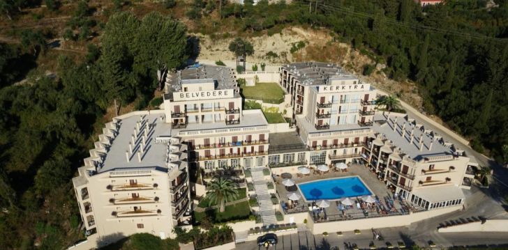 Atostogos Graikijoje, Korfu saloje 3* viešbutyje BELVEDERE! 1