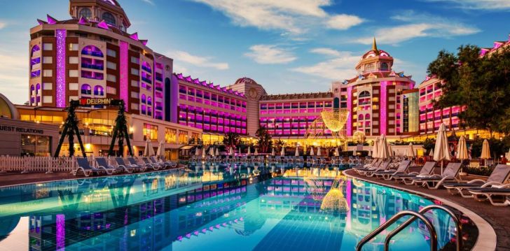 atostogos Turkija – apsistokite viešbutyje DELPHIN BE GRAND RESORT