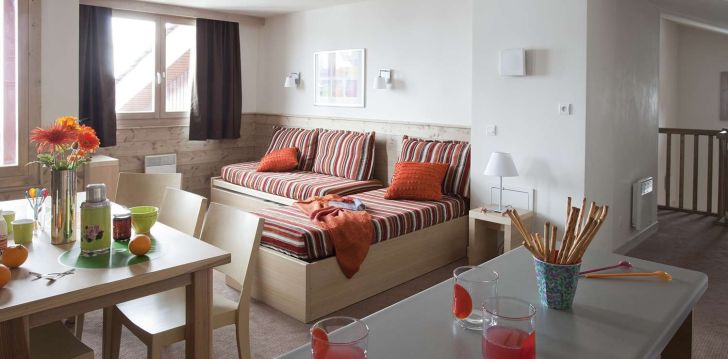 RESIDENCE LES GEMEAUX - klientų vertinamas, kaip geras kainos ir kokybės santykis. 