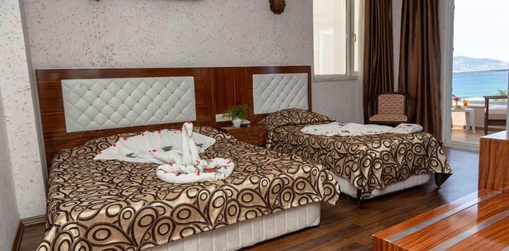 Geras kainos ir kokybės santykis atostogoms - viešbutis CLUB BAYAR BEACH