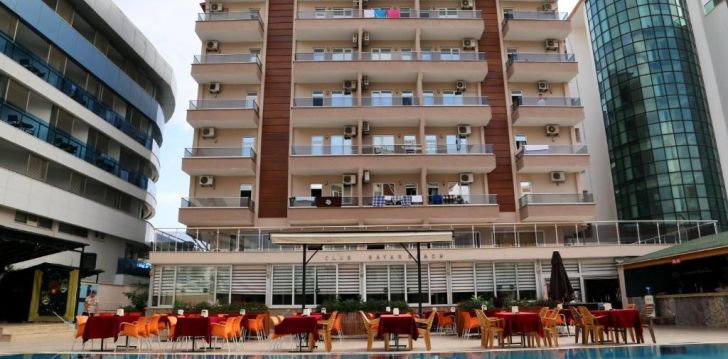 Viešbutis CLUB BAYAR BEACH įsikūręs Turkija. 