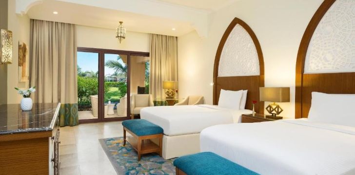 Apsistokite DOUBLE TREE BY HILTON RESORT & SPA MARJAN ISLAND viešbutyje už gerą kainą. 