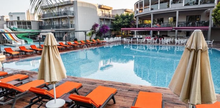 nepraleisk progos pailsėti už gerą kainą - viešbutyje BODRUM BEACH RESORT