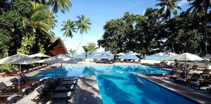Apsistokite BERJAYA BEAU VALLON BAY RESORT & CASINO viešbutyje už gerą kainą. 