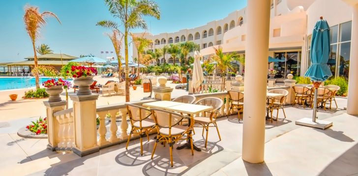 Viešbutis NOVOSTAR KHAYAM GARDEN & SPA įsikūręs Tunisas. 