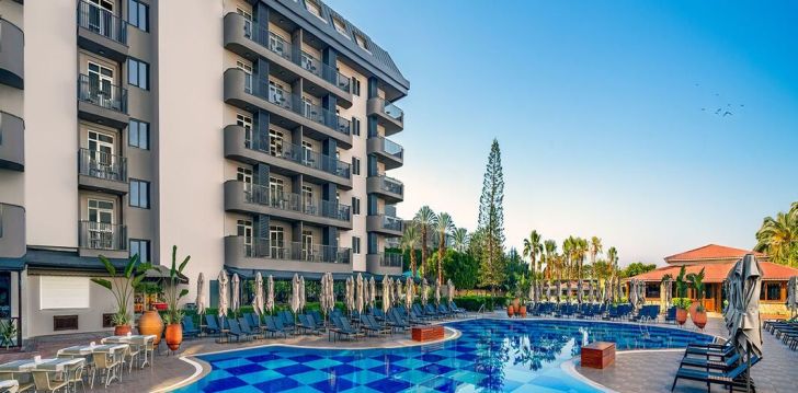 tavęs laukia poilsis Turkija įsikūrusiame VILLA SUNFLOWER BEACH