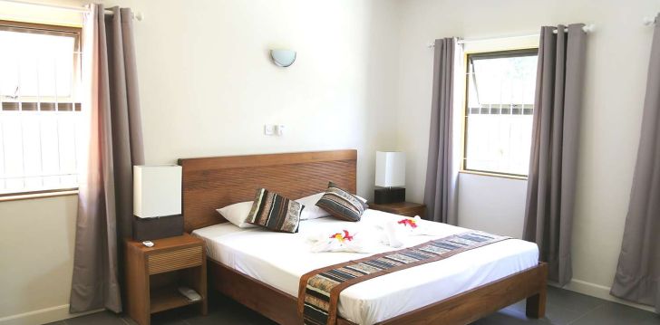 Apsistokite ANSE SOLEIL BEACHCOMBER SELF CATERING viešbutyje už gerą kainą. 