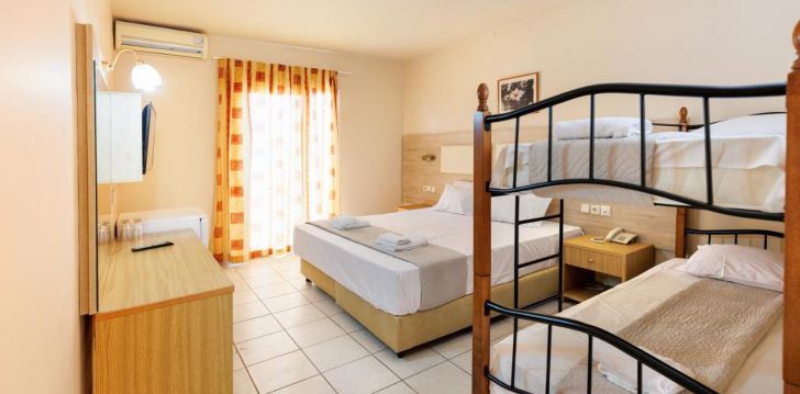 Planuoji kelionę į Graikija? apsistokite 4 viešbutyje FAMILY WORLD AQUA SUN VILLAGE. 