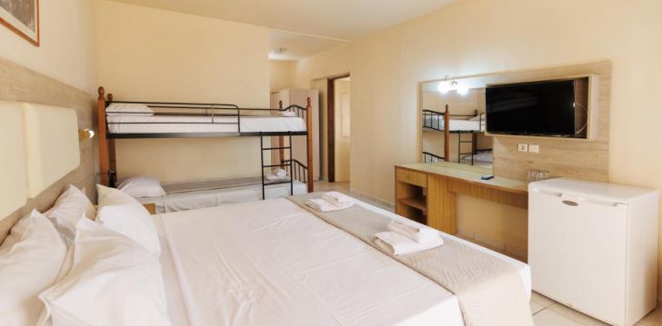 Planuoji kelionę į Graikija? apsistokite 4 viešbutyje FAMILY WORLD AQUA SUN VILLAGE. 