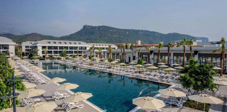 SWANDOR HOTELS & RESORTS KEMER (ex. PGS Kiris Resort) - klientų vertinamas, kaip geras kainos ir kokybės santykis.
